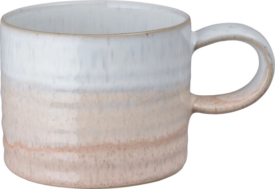 Denby Kiln Coral rillet krus Koral beige Ø8,5 cm