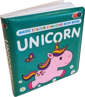 Magic Colour Changing Bath Book & Toy   Unicorn