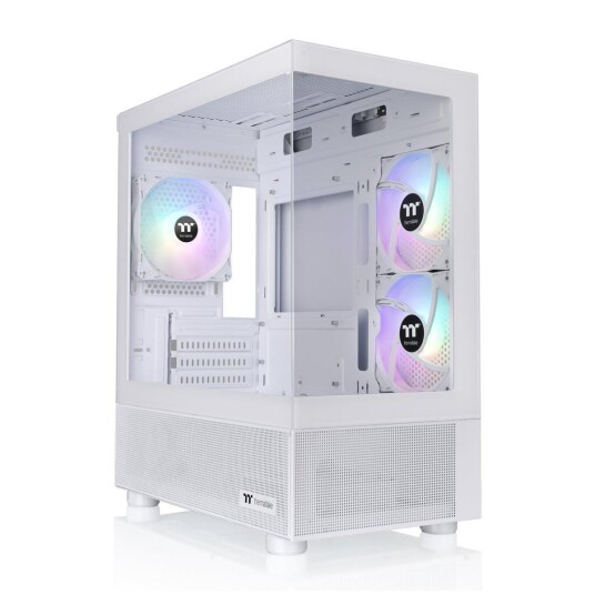 Thermaltake View 170 TG ARGB Micro Tower Kabinett Hvit Thermaltake View 170 TG ARGB Micro Tower Kabinett Hvit