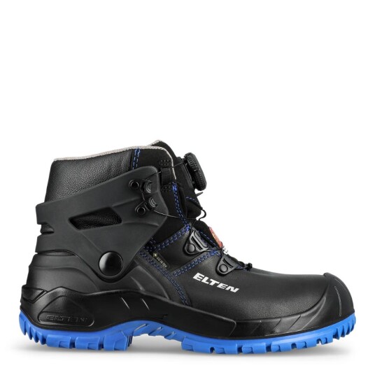 Elten RENZO Biomex GTX BOA Blue Mid Safety Shoes S3 SRC Black 1 Par SKI-763461-Svart 43
