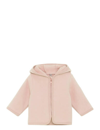 Huttelihut Jacket Cotton Fleece Pink 92 Huttelihut Jacket Cotton Fleece Pink 92