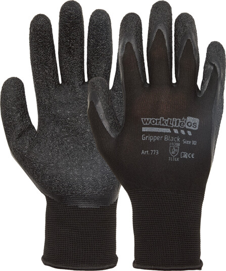 Worklife Gripper Black str. 10