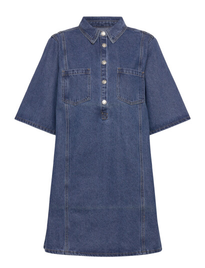 Lollys Laundry Molall Dress Ss   Blue   XL