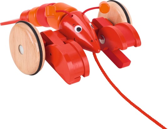 GOKI Pull-along animal Lobster Rüdiger 54904 GOKI Pull-along animal Lobster Rüdiger 54904