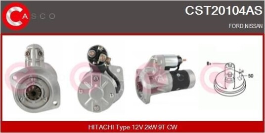 Starter CASCO CST20104AS Starter CASCO CST20104AS