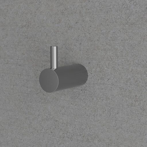 Scandtap Steel Style enkel krok 35 mm rustfritt stål Scandtap Steel Style enkel krok 35 mm rustfritt stål