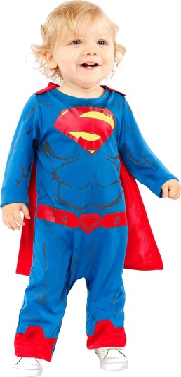 Superman Baby Kostyme - 12–18 måneder
