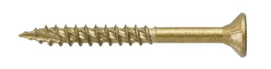 Jetting Screws H47060100 Treskrue 6 mm TFT UTV-C4 CE-EN14592 6,0 x 100 mm 350-pakning Innfesting
