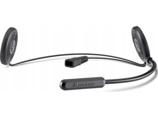 Midland K10 Bt Headset Motorsykkelhjelmer Enkelt Enhet