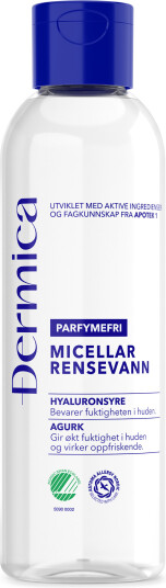 Dermica micellar rensevann 200 ml
