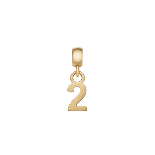 Daniel Wellington DW Charm Number 2 Gold Daniel Wellington DW Charm Number 2 Gold