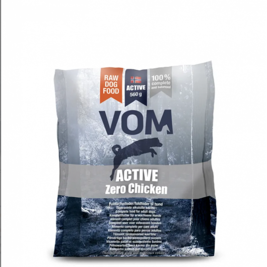 Vom Fullfôr Kjøttboller Active Zero Chicken   560g   560g