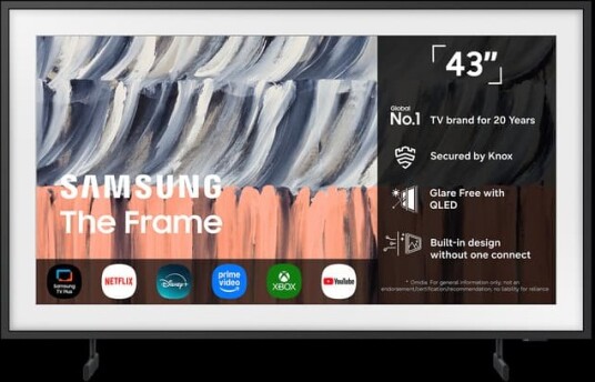 Samsung 43" TQ43LS03HEUXXC The Frame QLED 4K Smart TV (2026)