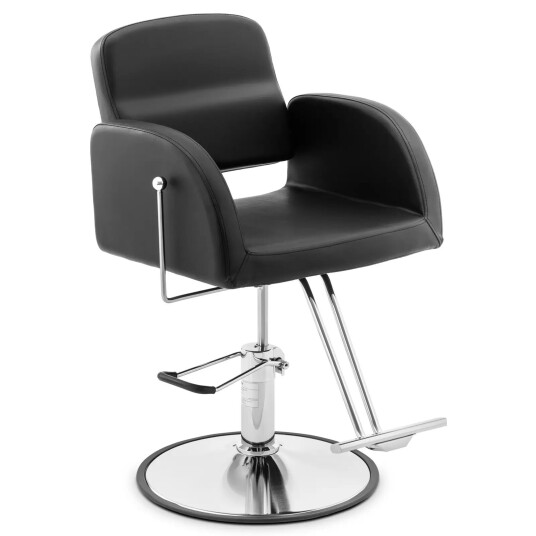 physa Barberstol med fotstøtte  Yoxall Black 10040615