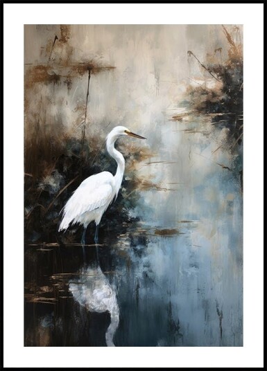 Serene Reflection Plakat Plakat / 100x150cm