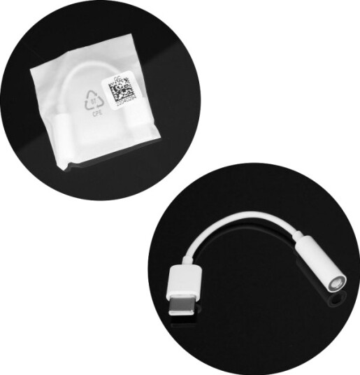 Usb-Adapter Huawei Cm20 Usb-C - Jack 3,5 Mm Hvit (5901737936837)