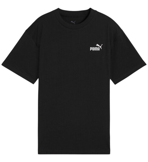 Puma Ess Small No. 1 Logo Relaxed T Puma Black 128 T-Shirts Puma Ess Small No. 1 Logo Relaxed T Puma Black 128 T-Shirts