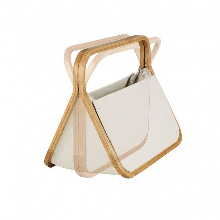 Prym kurv lerret bambus natur 45x27x37cm