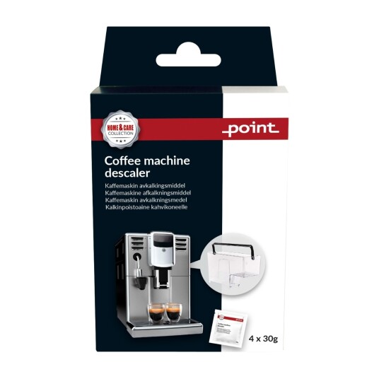 POINT POPDESC KALKAVKALKINGSMIDDEL TIL KAFFEMASKIN 4 X 30 G POPDESC