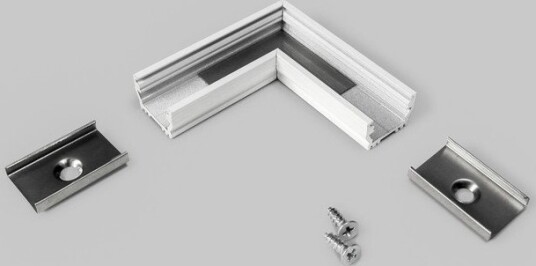 Topmet Profilsamler UNI12 90GRAD Hvit lakkert