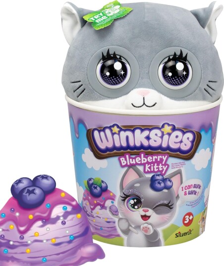 Silverlit Winksies Interaktiv Kosekatt 3+ År Blå Silverlit Winksies Interaktiv Kosekatt 3+ År Blå