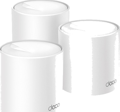 TP Link Deco X10 AX1500 Wi Fi 6 mesh ruter 3 stk TP Link Deco X10 AX1500 Wi Fi 6 mesh ruter 3 stk