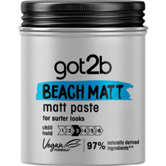 Schwarzkopf Got2b Beach Matt Paste 100 ml Hårstyling
