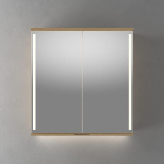 Speilskap Linn Bad Sogn med Integrert Belysning 80 cm 20808B Speilskap Linn Bad Sogn med Integrert Belysning 80 cm 20808B