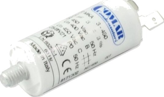 Comar 600015 Motordriftkondensator 18 Μf 450 V/Ac 5 % Ø 40 Mm
