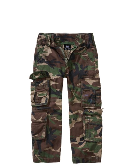 Brandit Kids Pure Vintage Byxor Oliven, Brun