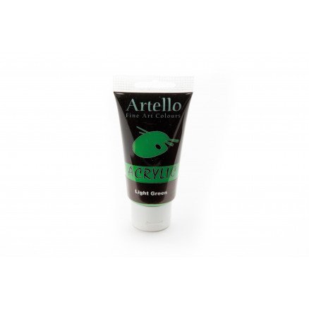 Artello Akrylmaling Kunstnerfarge Lysegrønn 75ml