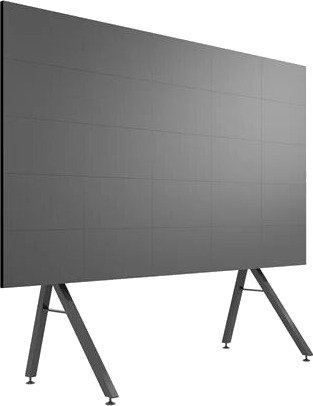 Multibrackets M Pro Series stand - for 5x5 LED video wall - black - Max - recommended for 135"