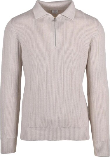 Eleventy Herre Strikkevarer Beige S,
