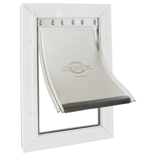 PetSafe Staywell Aluminium Hundedør 640 Hvit 50,3 x 33,9 cm PetSafe Staywell Aluminium Hundedør 640 Hvit 50,3 x 33,9 cm