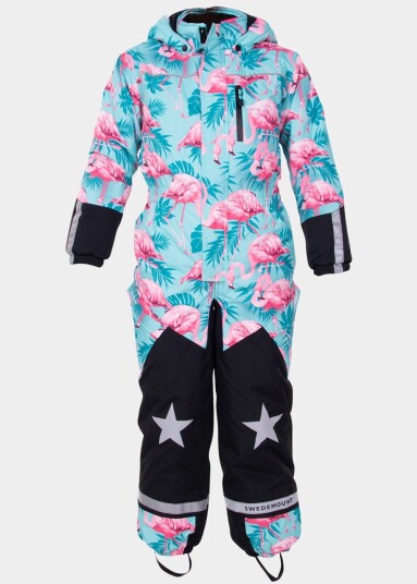 Narvik Overall Jr Flamingo Aop 70 Regnjakker Narvik Overall Jr Flamingo Aop 70 Regnjakker
