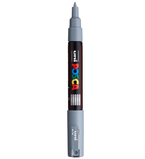 Posca Posca Marker PC-1M Extra-fine Grey Posca Posca Marker PC-1M Extra-fine Grey
