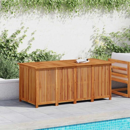 vidaXL Putekasse 200x80x75 cm heltre akasie
