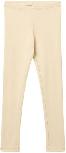 Wheat Maddy Ribb leggings til barn Barely Apricot 116