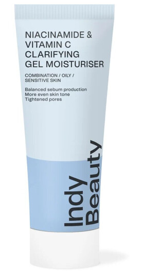 Indy Beauty Niacinamide & Vitamin C Clarifying Gel Moisturiser 50 ml Ansiktskrem