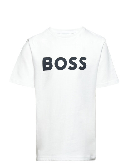 BOSS Short Sleeves Tee-Shirt White 116 BOSS Short Sleeves Tee-Shirt White 116