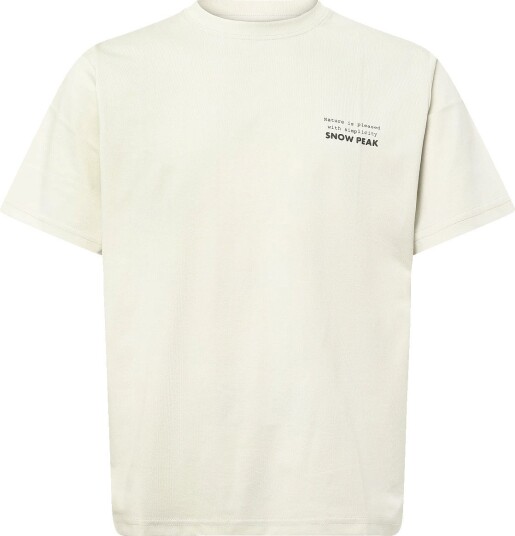 SNOW PEAK Elemental Balance T Shirt IVORY XL