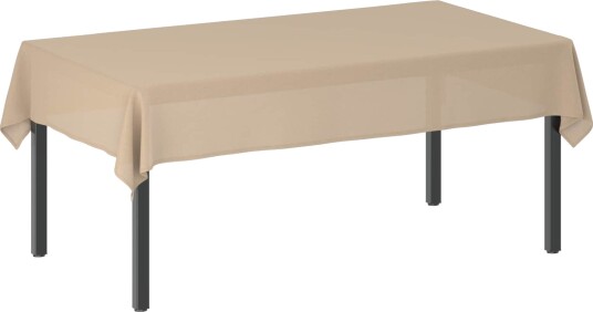 vidaXL Bordduk Rektangulær Beige 110 x 180 cm vidaXL Bordduk Rektangulær Beige 110 x 180 cm