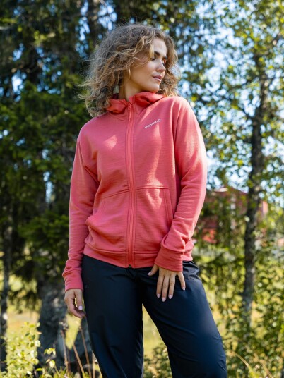 Devold Everyday Zip Hoodie Woman Oransje XS Devold Everyday Zip Hoodie Woman Oransje XS