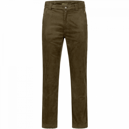 Blaser Men's Suede Trousers Marlon dark brown 58