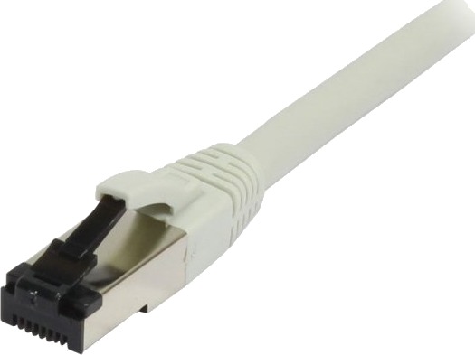 Synergy 21 Korkabel RJ45 Cat8.1 2000MHz 10m Hvit SSTP/SFTP TPE LSZH Superflex AWG26