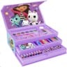 Coloring Case - GABBY DOLLHOUSE - set 52pcs in paper toolbox with handle Coloring Case - GABBY DOLLHOUSE - set 52pcs in paper toolbox with handle