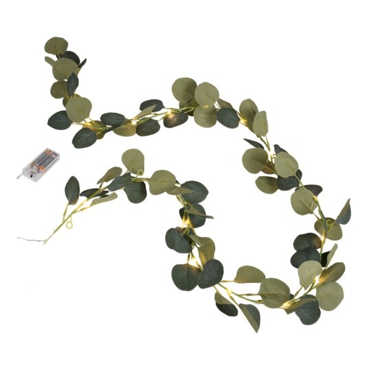 Ginger Ray Girlander Eukalyptus med LED-lys
