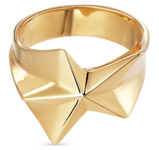 Jane Kønig Star Magic Ring 18 kt. Gullforgylt sølv SMR-AW24-G-54 Dame 925 sterling silver