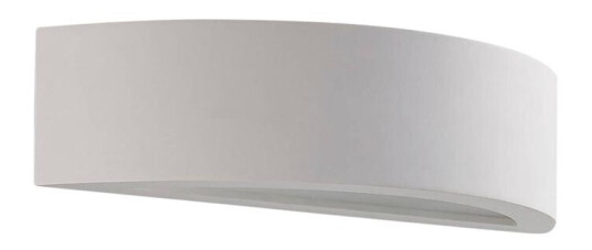 Lindby Aurel vegglampe uplight, gips hvit halvrund Lindby Aurel vegglampe uplight, gips hvit halvrund