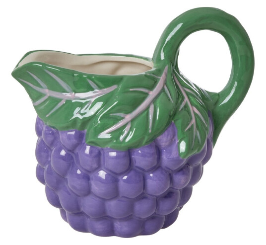 Rice Ceramic Milk Jug in Lavender